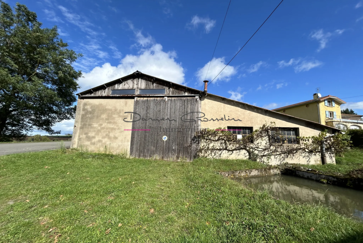 Hangar de 182 m² avec terrain de 733 m² à vendre dans la Loire 