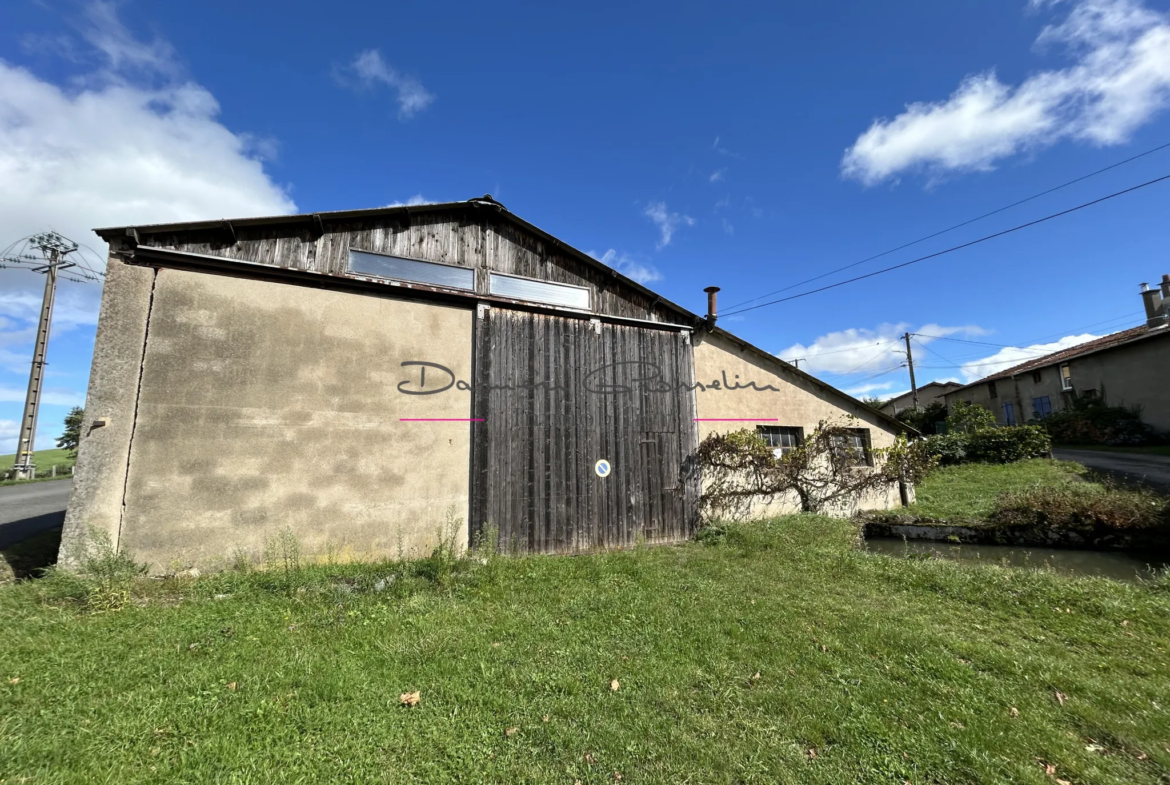 Hangar de 182 m² avec terrain de 733 m² à vendre dans la Loire 