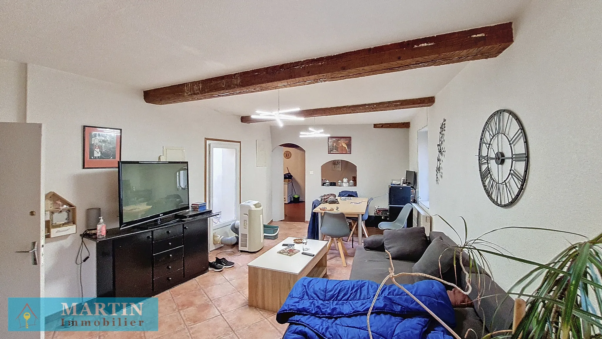 Vente de 2 appartements T2 et T4 à Ceret, centre historique 