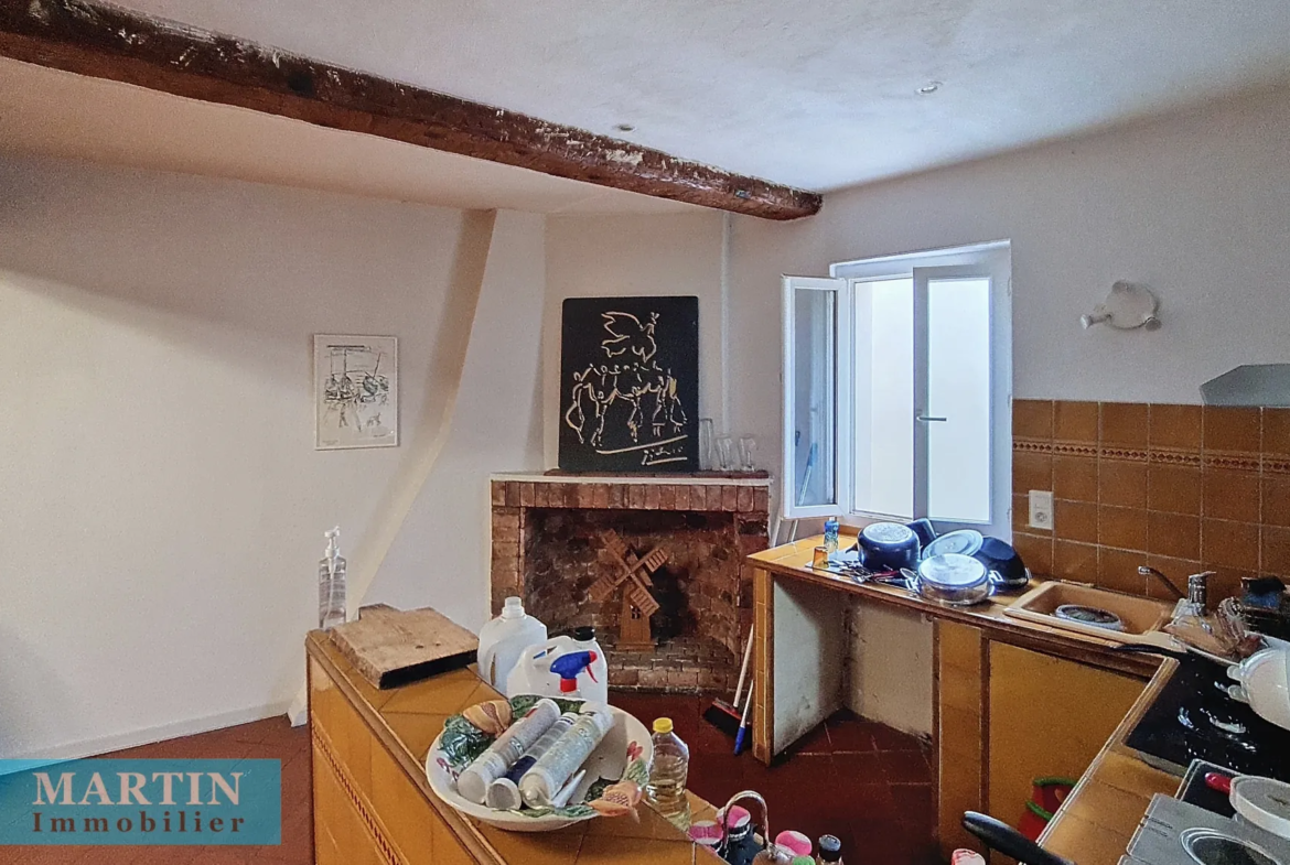 Vente de 2 appartements T2 et T4 à Ceret, centre historique 