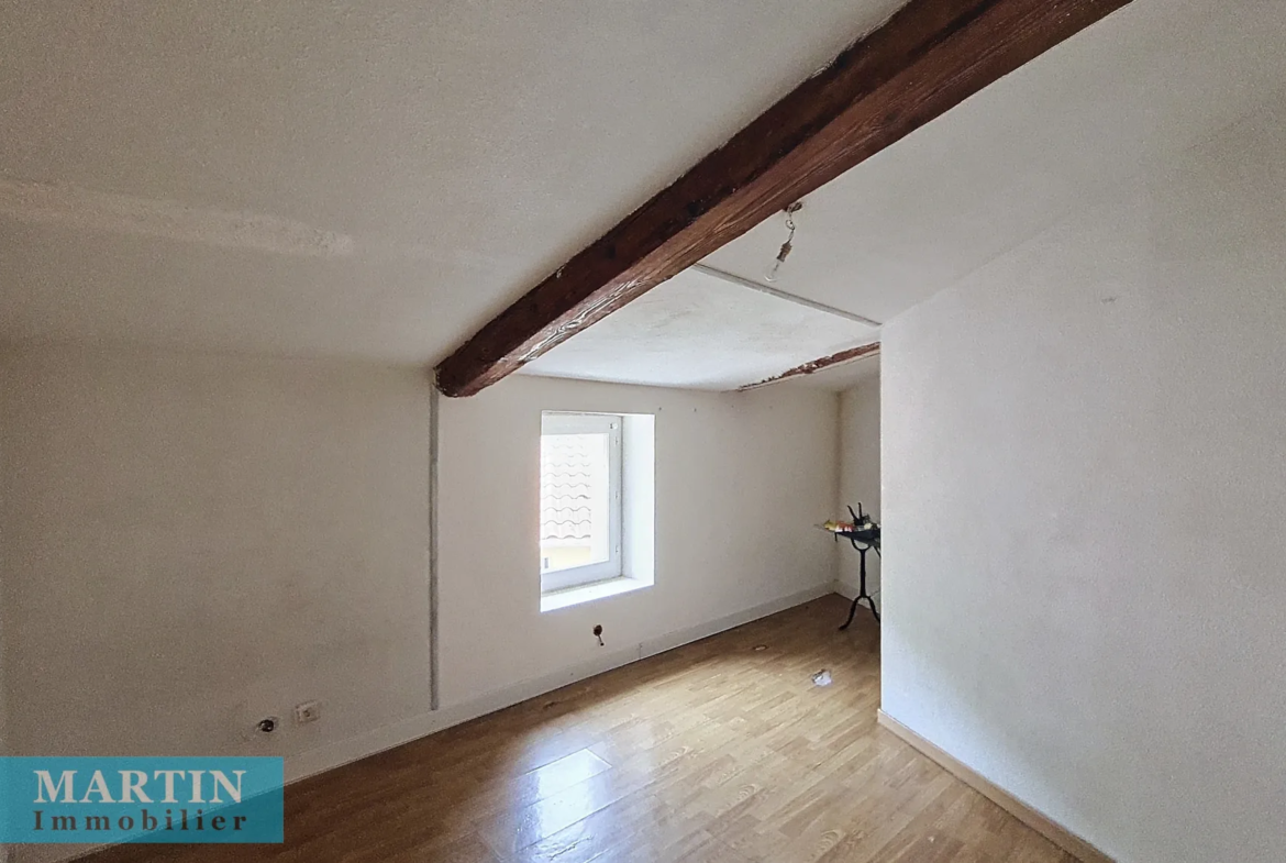 Vente de 2 appartements T2 et T4 à Ceret, centre historique 