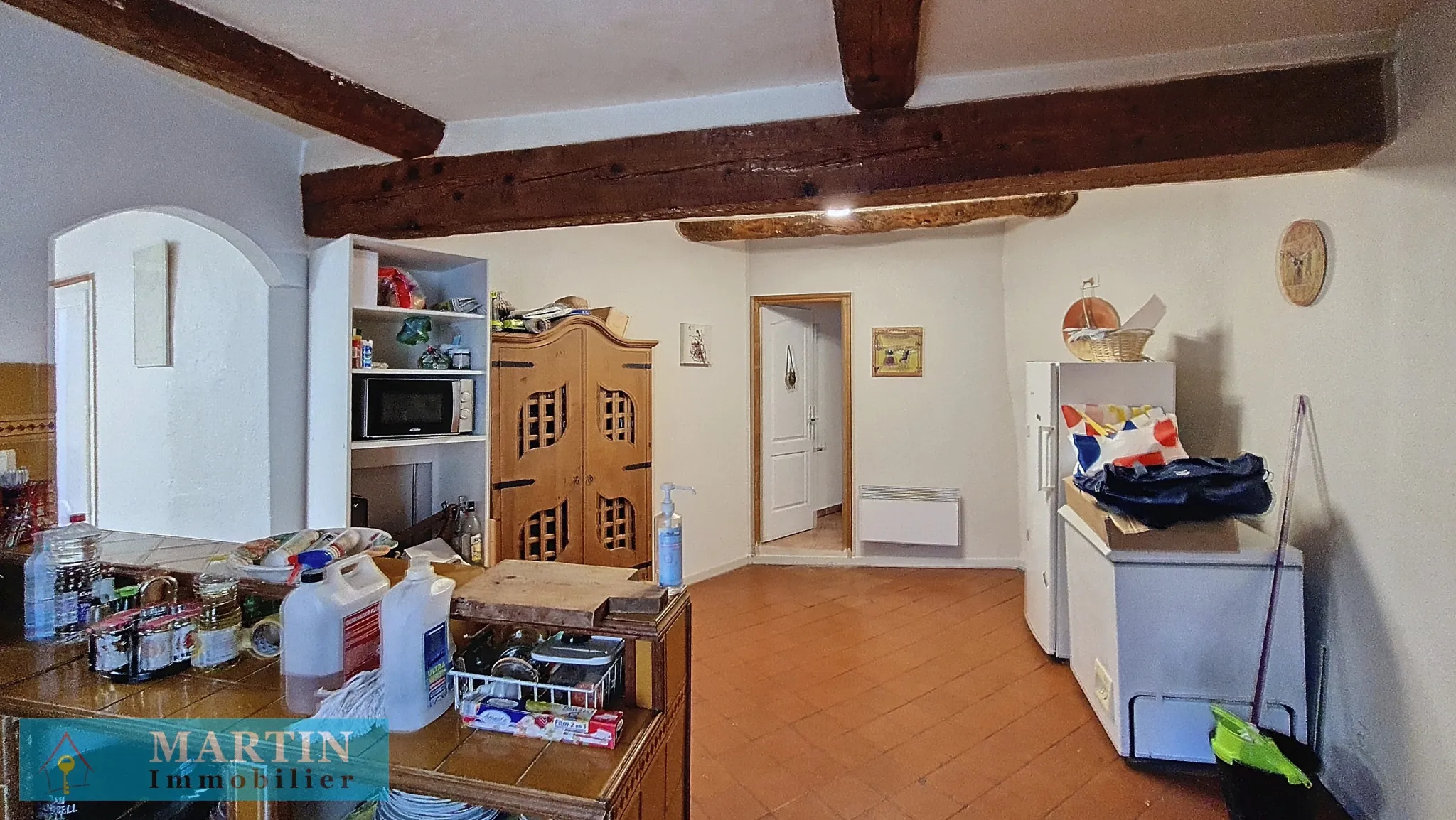 Vente de 2 appartements T2 et T4 à Ceret, centre historique 