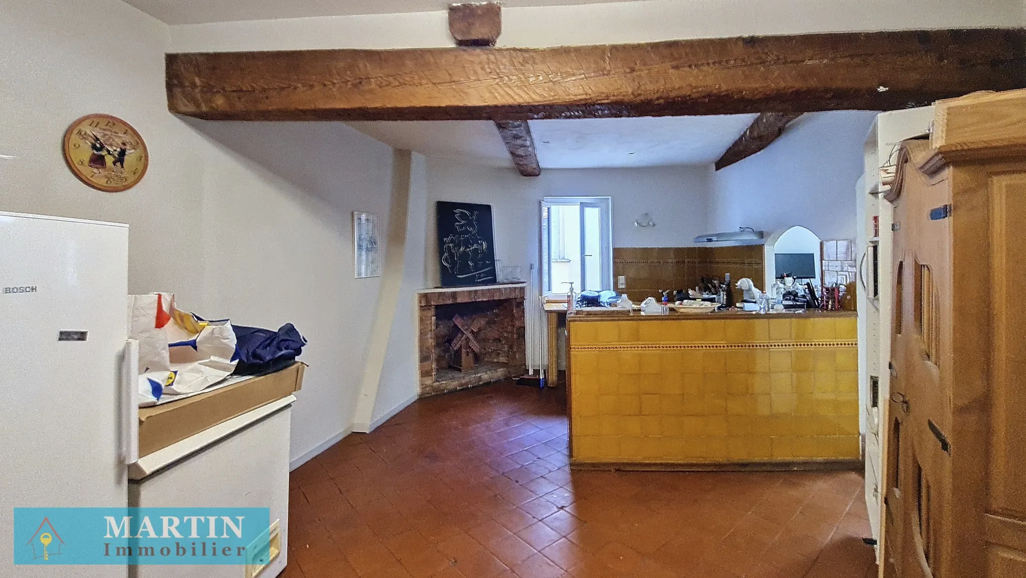 Vente de 2 appartements T2 et T4 à Ceret, centre historique 