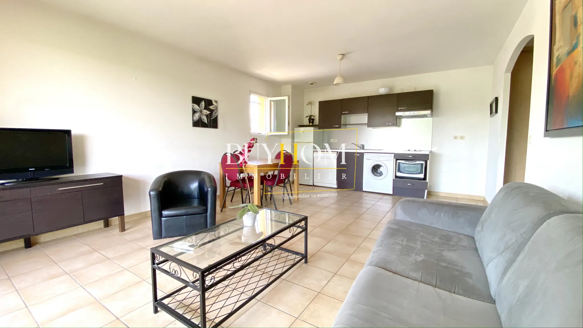 Appartement T2 avec balcon à L'Isle-sur-la-Sorgue 