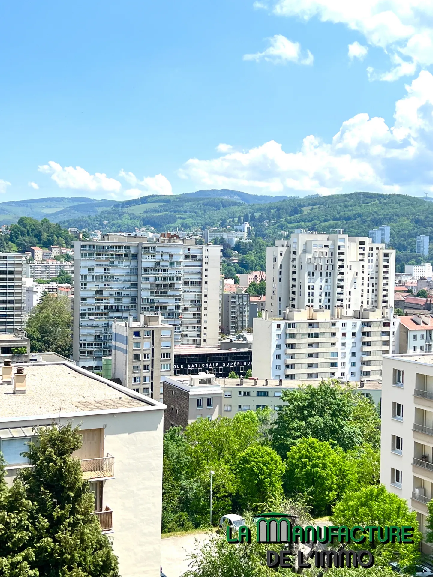 À vendre : Appartement F3 lumineux avec balcon à Saint-Étienne 