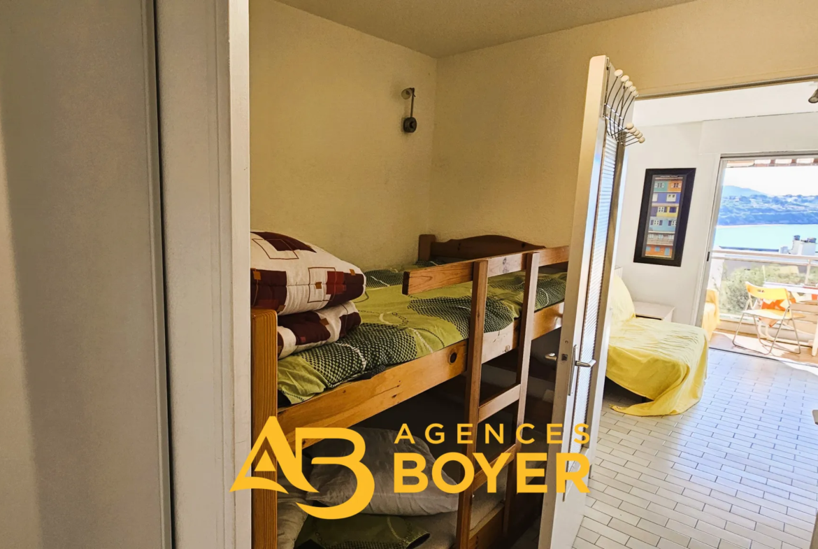 Appartement T1 avec Vue Mer à Bandol - Idéal pour Vacances 