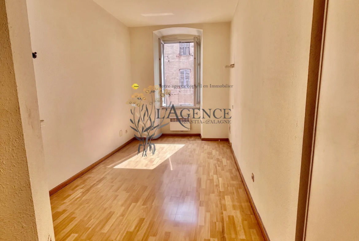 À vendre : Appartement T3 Rue Miot à Bastia 