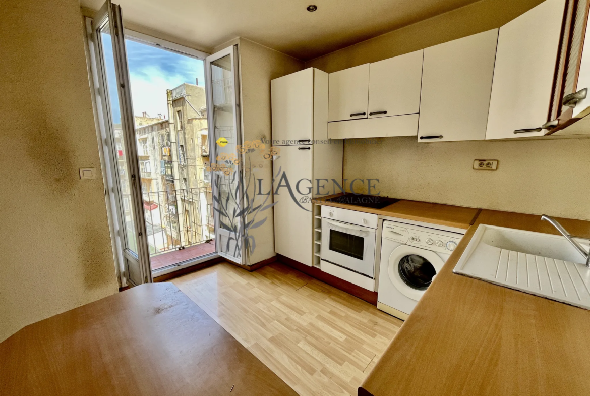 À vendre : Appartement T3 Rue Miot à Bastia 