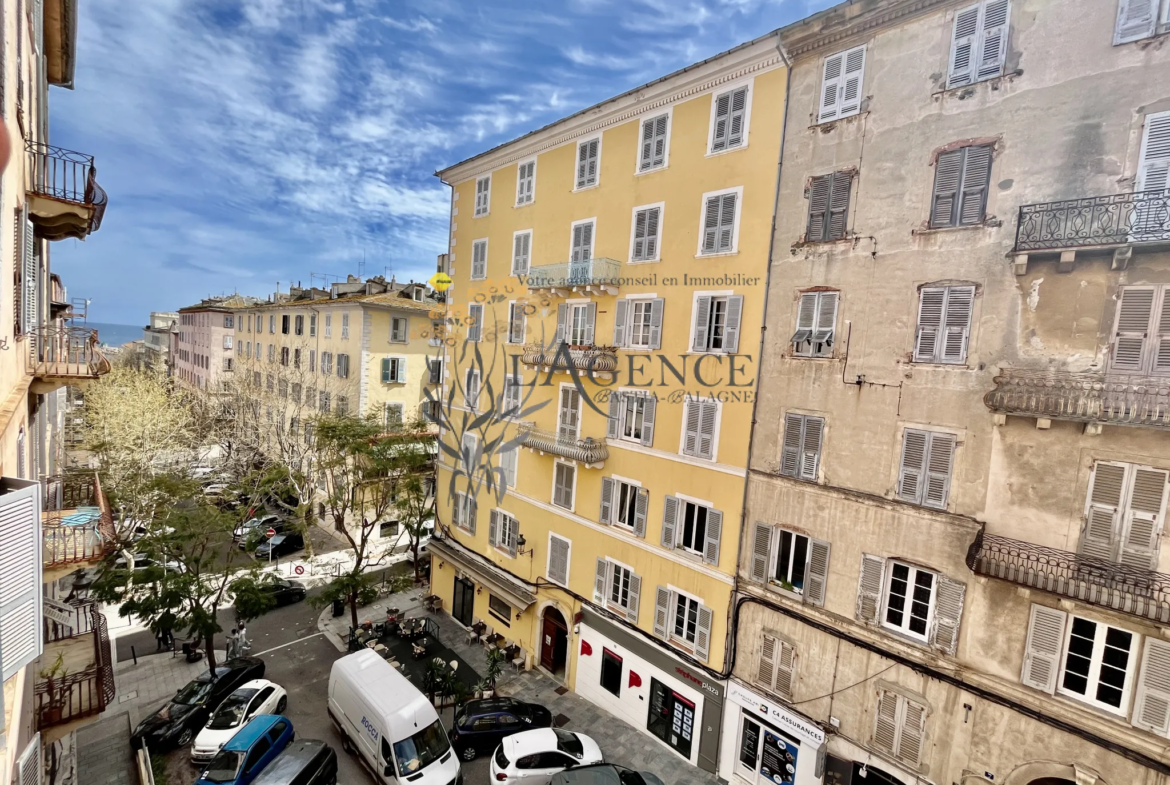 À vendre : Appartement T3 Rue Miot à Bastia 