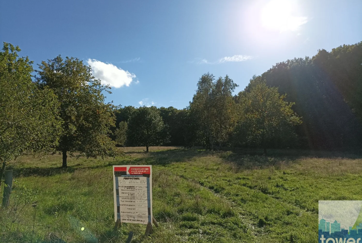 Terrain constructible de 17 790 m2 à Bardouville 