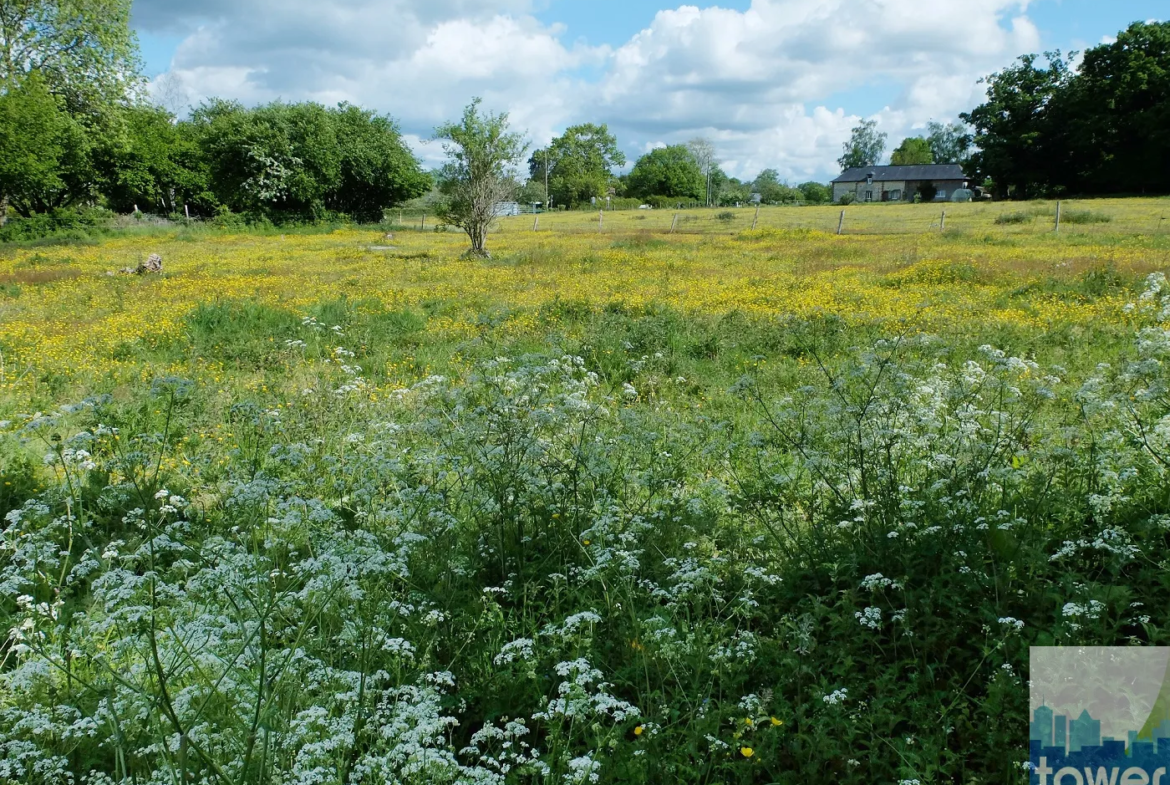 Terrain constructible de 17 790 m2 à Bardouville 