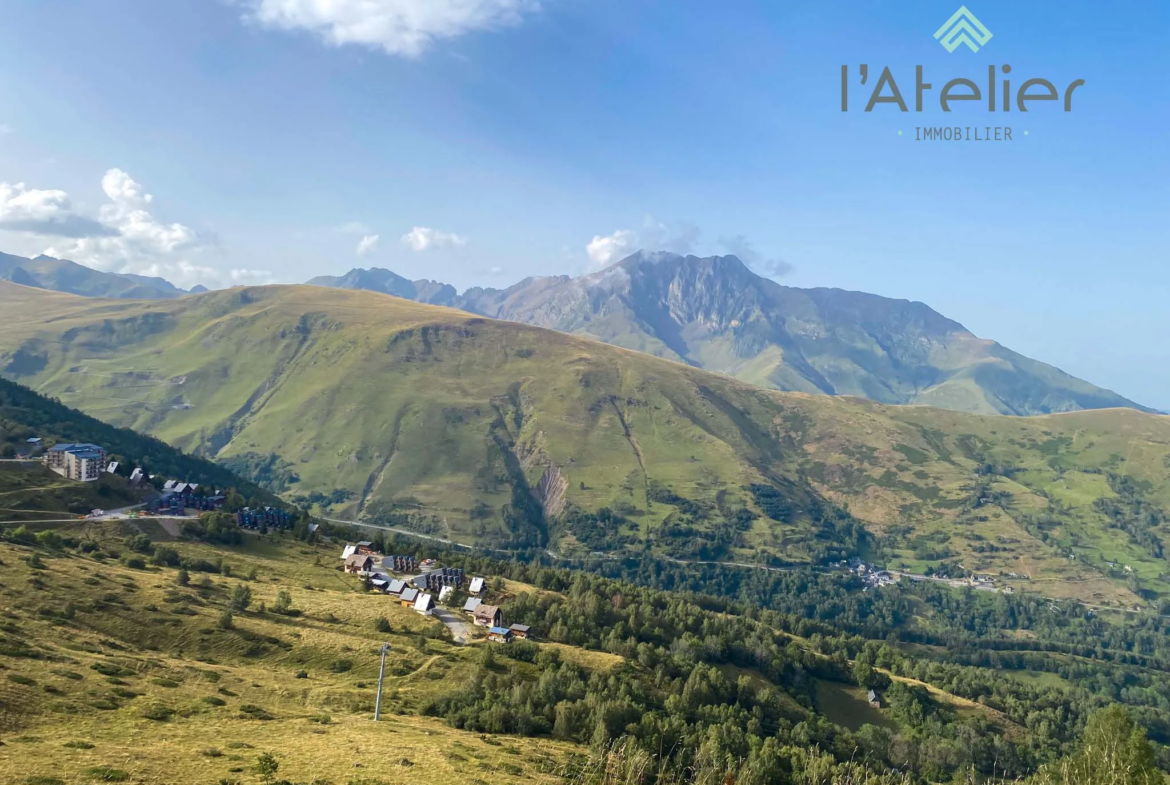 Studio cabine rénové au pied des pistes à St Lary Soulan 