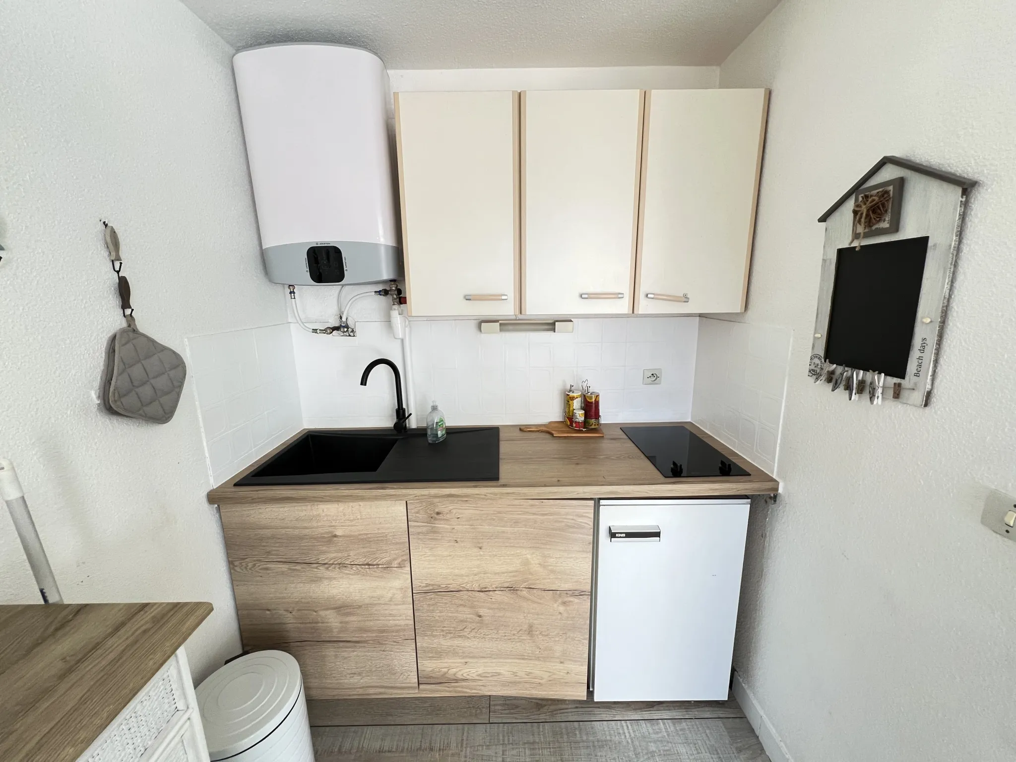 À vendre : Studio cabine lumineux au Cap d'Agde avec parking 