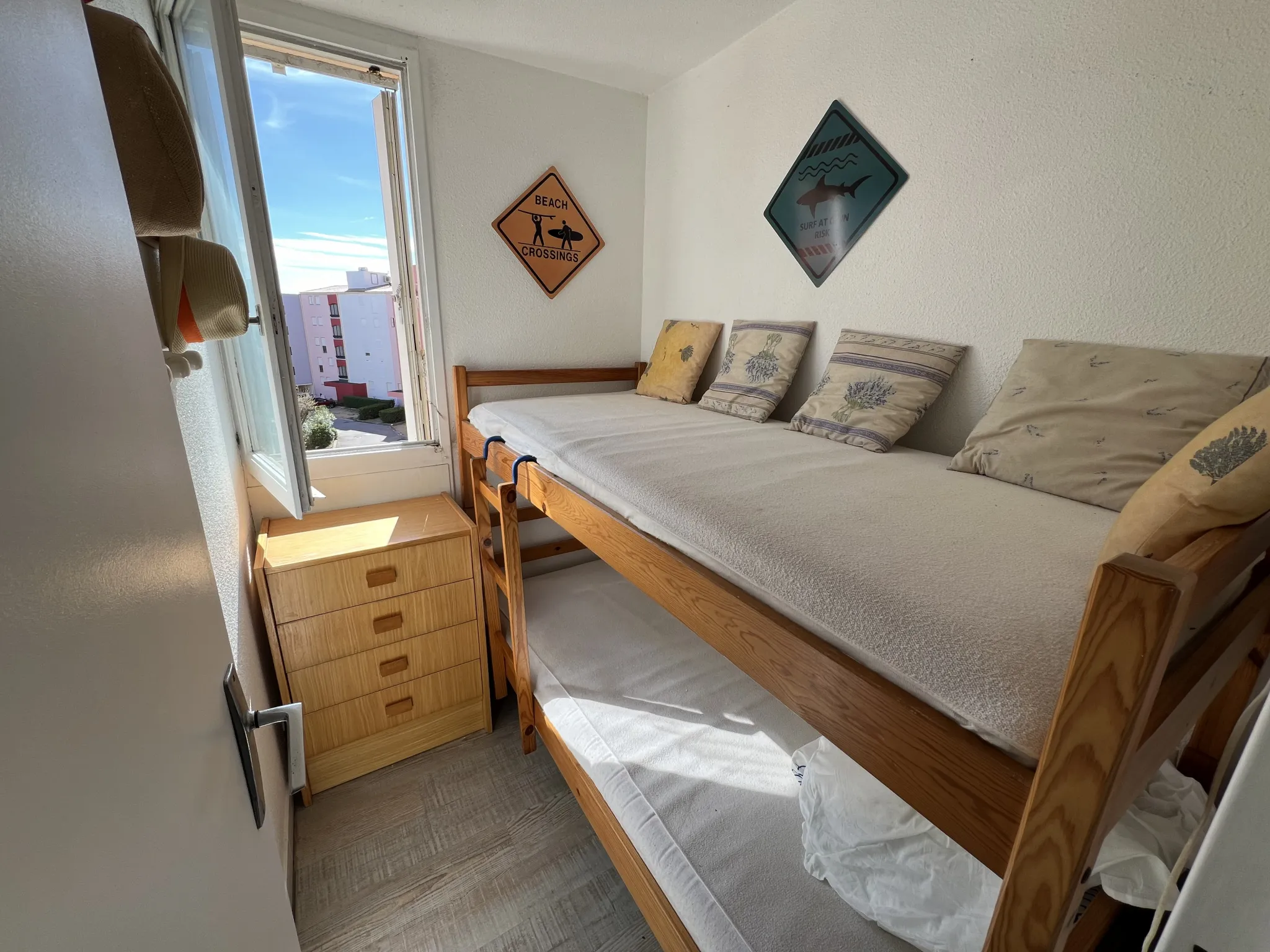 À vendre : Studio cabine lumineux au Cap d'Agde avec parking 