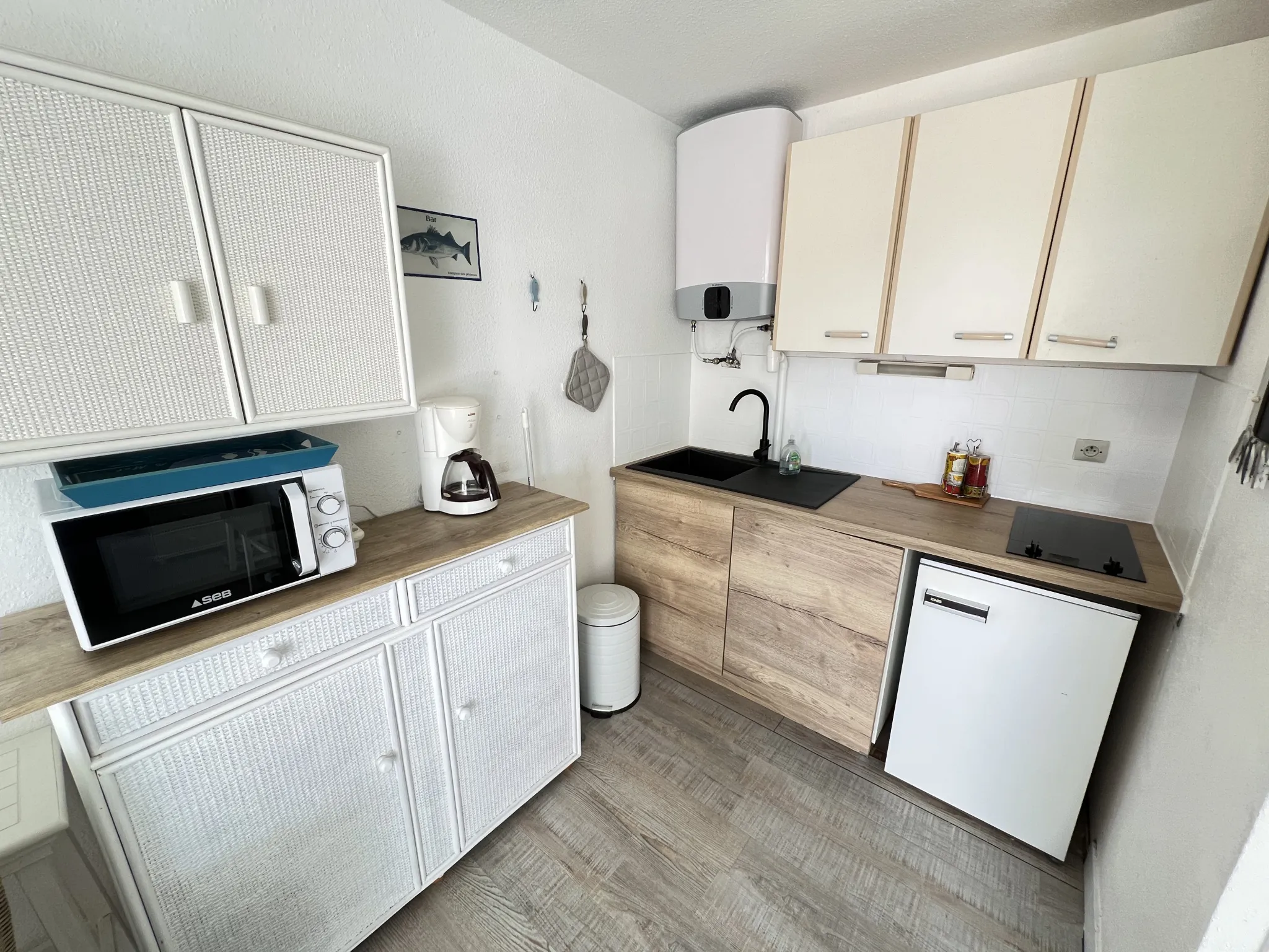 À vendre : Studio cabine lumineux au Cap d'Agde avec parking 