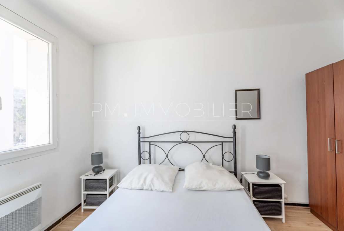 Appartement 3 pièces lumineux à vendre dans le quartier de la Blancarde, Marseille 