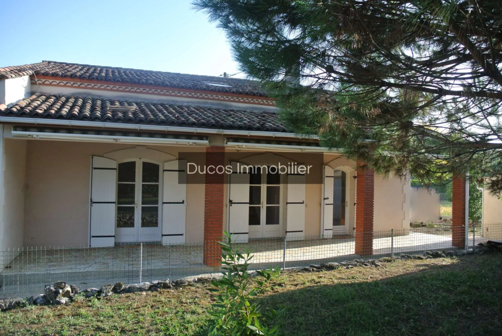 Maison familiale à Beaupuy, 4 chambres avec jardin clos