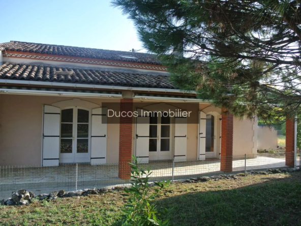 Maison familiale à Beaupuy, 4 chambres avec jardin clos