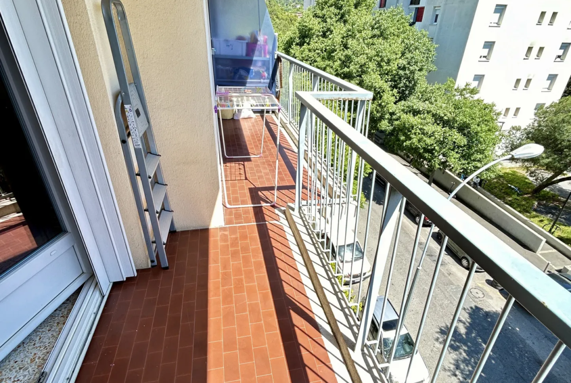 Appartement 3 pièces à vendre à Nice Est - 58 m², balcon, garage 