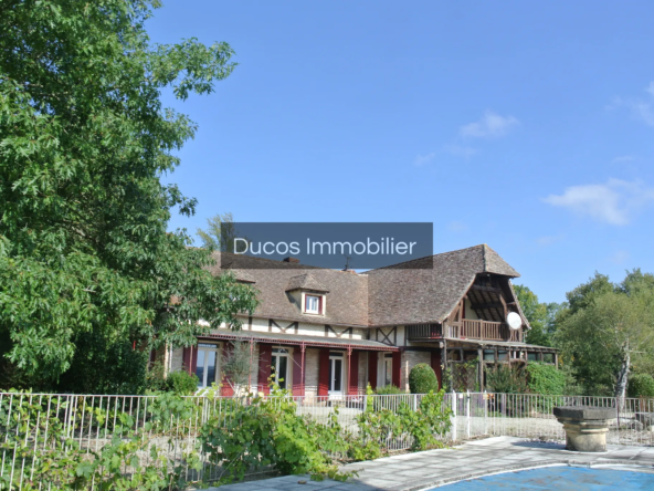 Maison à vendre à Seyches avec piscine et parc arboré