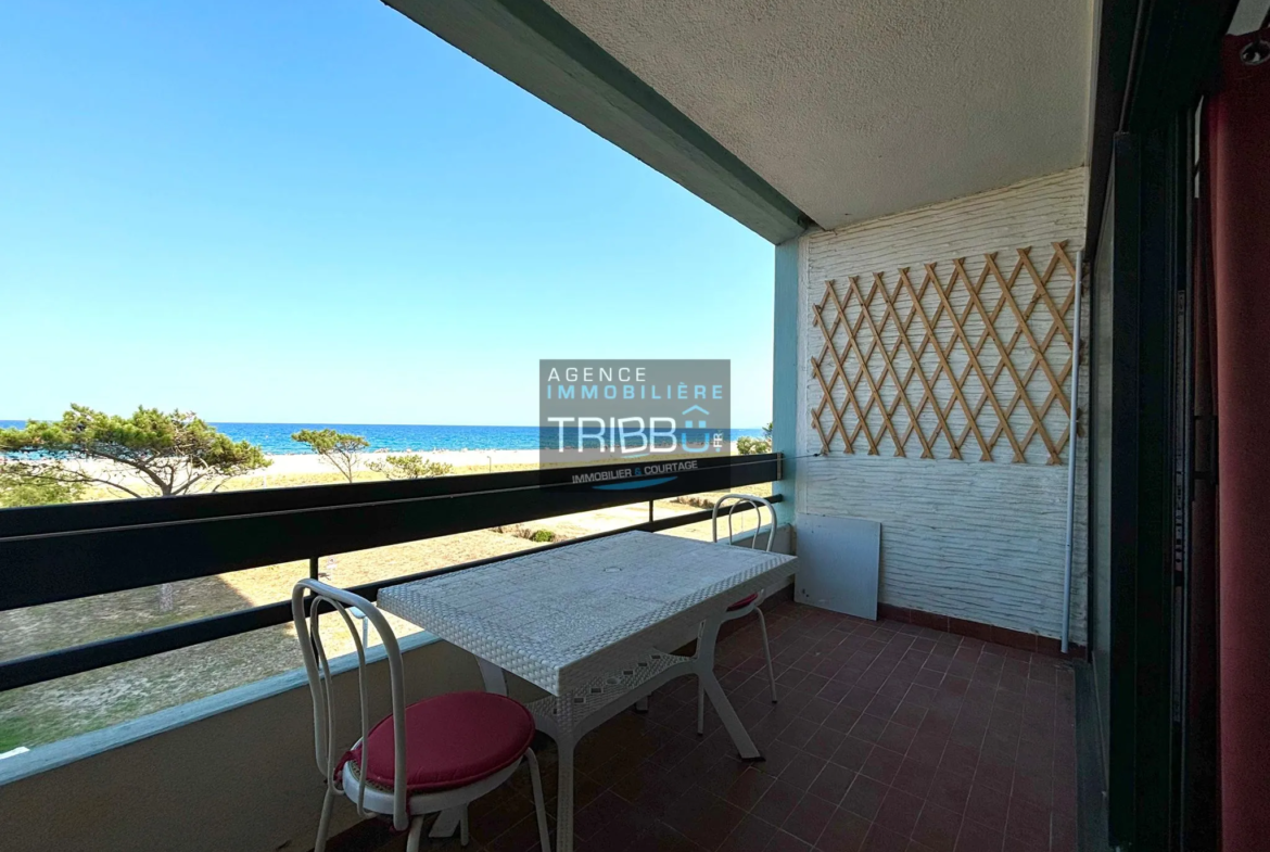 Appartement 2 pièces avec terrasse vue sur mer à Saint-Cyprien 