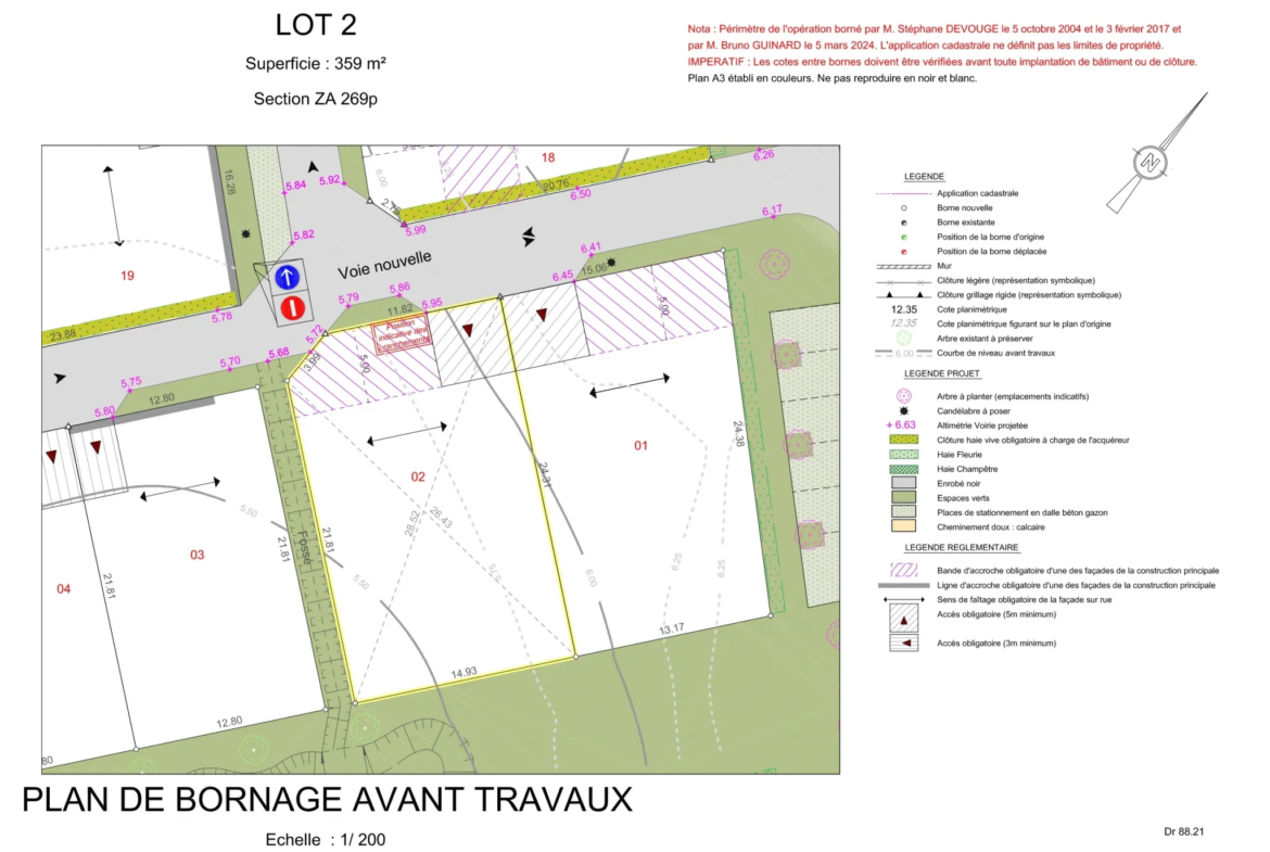 Terrain Viabilisé à Mornac-sur-Seudre - 359 m2 