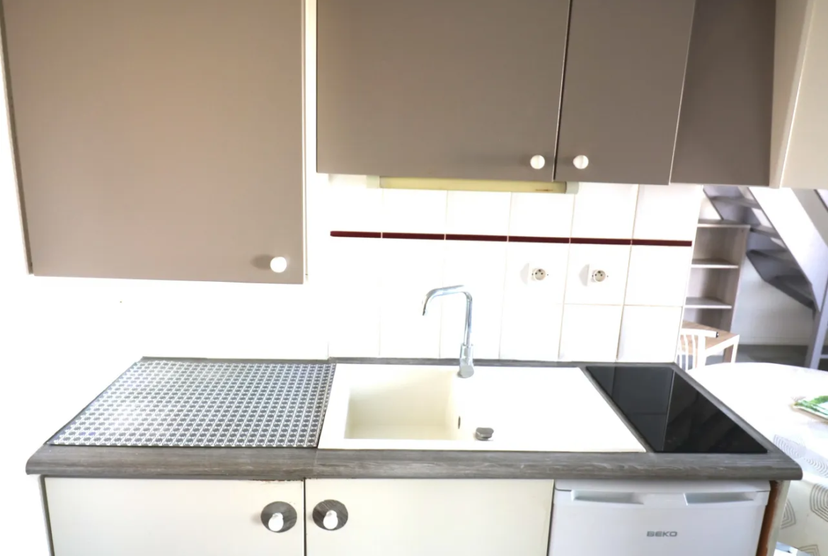 À vendre : Appartement T1bis en duplex à La Rochelle près des Minimes 