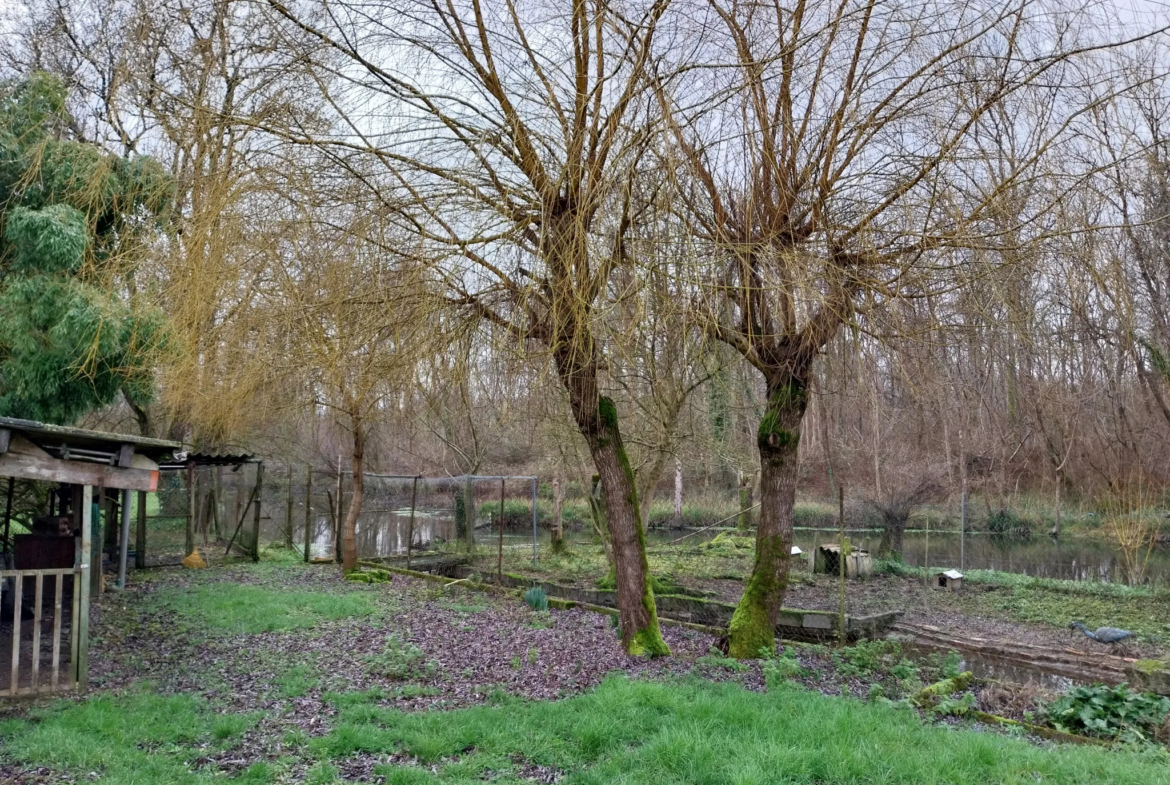 Maison Ancienne avec Île Privative à Gensac la Pallue 