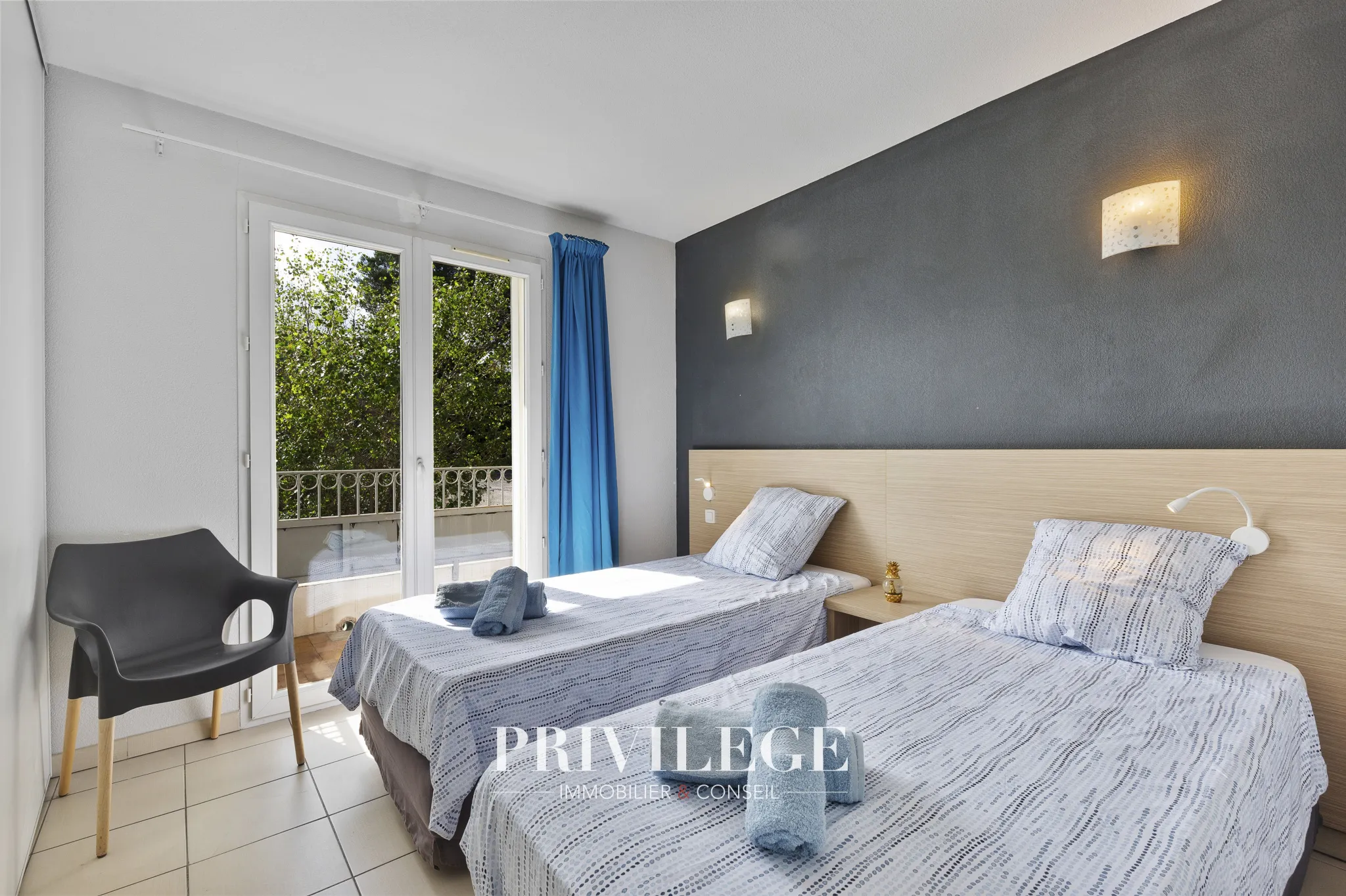 Appartement T3 avec piscine à vendre à Fréjus - Tour de Mare 