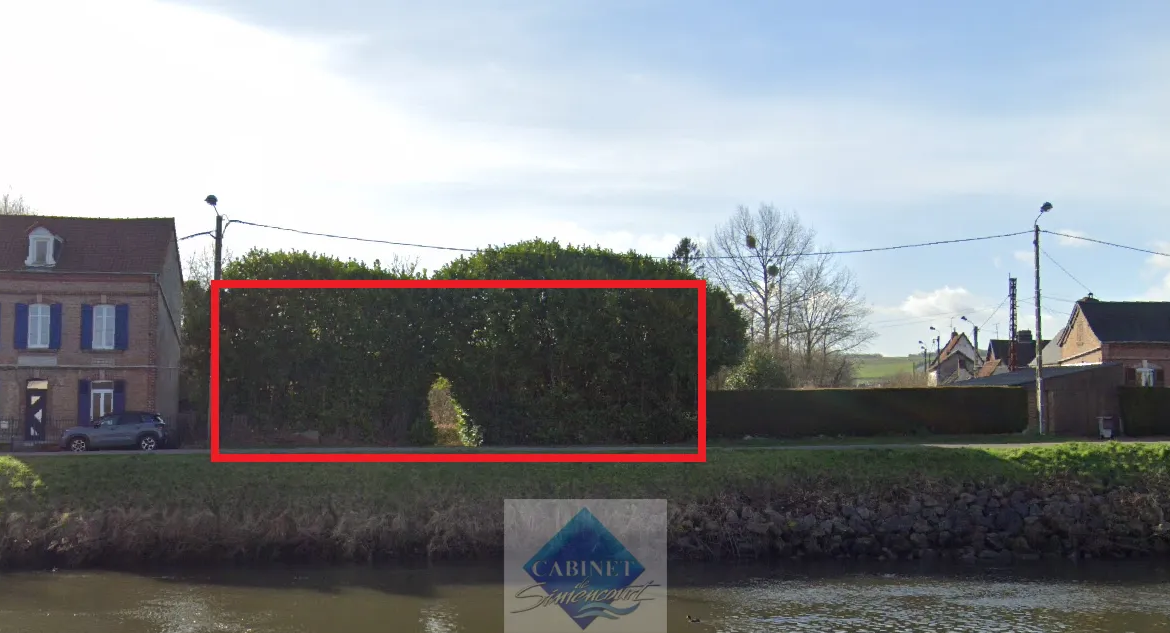 Terrain à bâtir à Abbeville en bord de Somme - 1924m2 