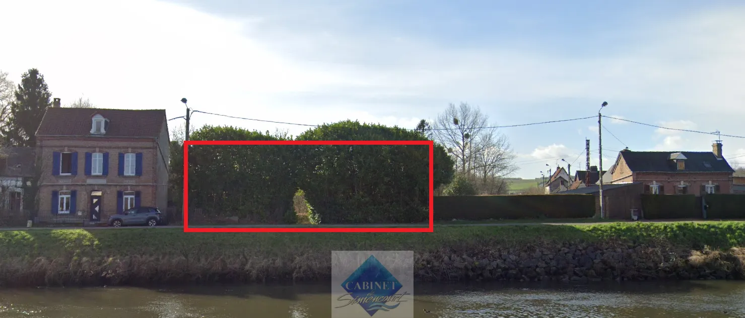 Terrain à bâtir à Abbeville en bord de Somme - 1924m2 