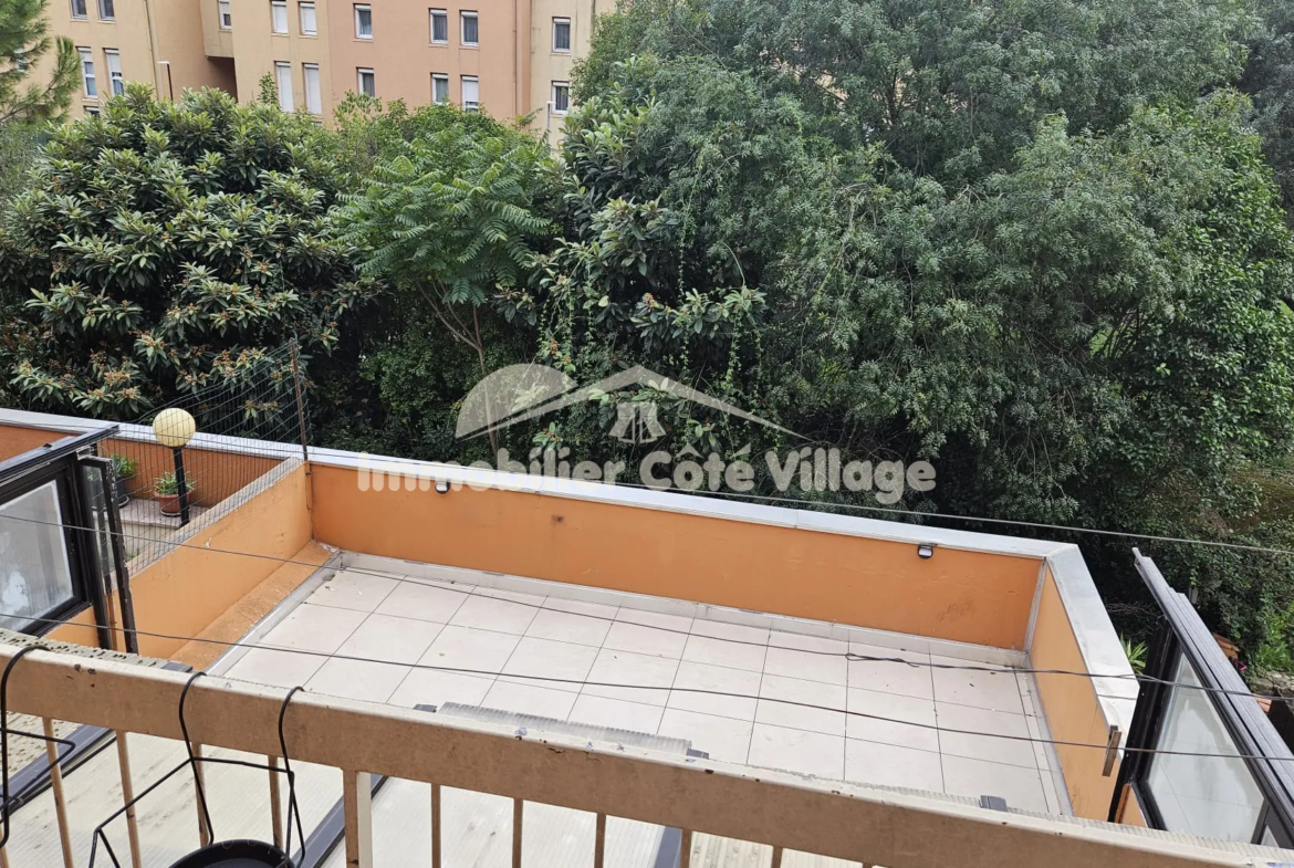 Drap La Condamine : Appartement 4 pièces 78,55 m² avec balcon à vendre 