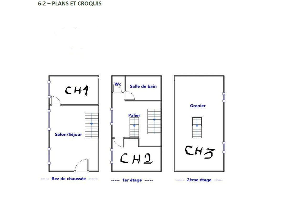 Appartement en duplex T4 à vendre à Roubaix pour 101 000 € 