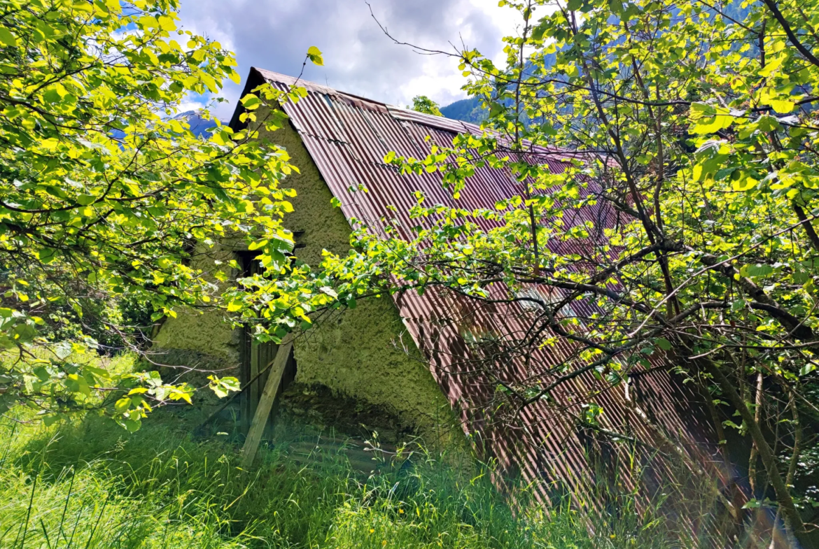 Magnifique terrain avec grange à vendre à Belvédère (06450) 