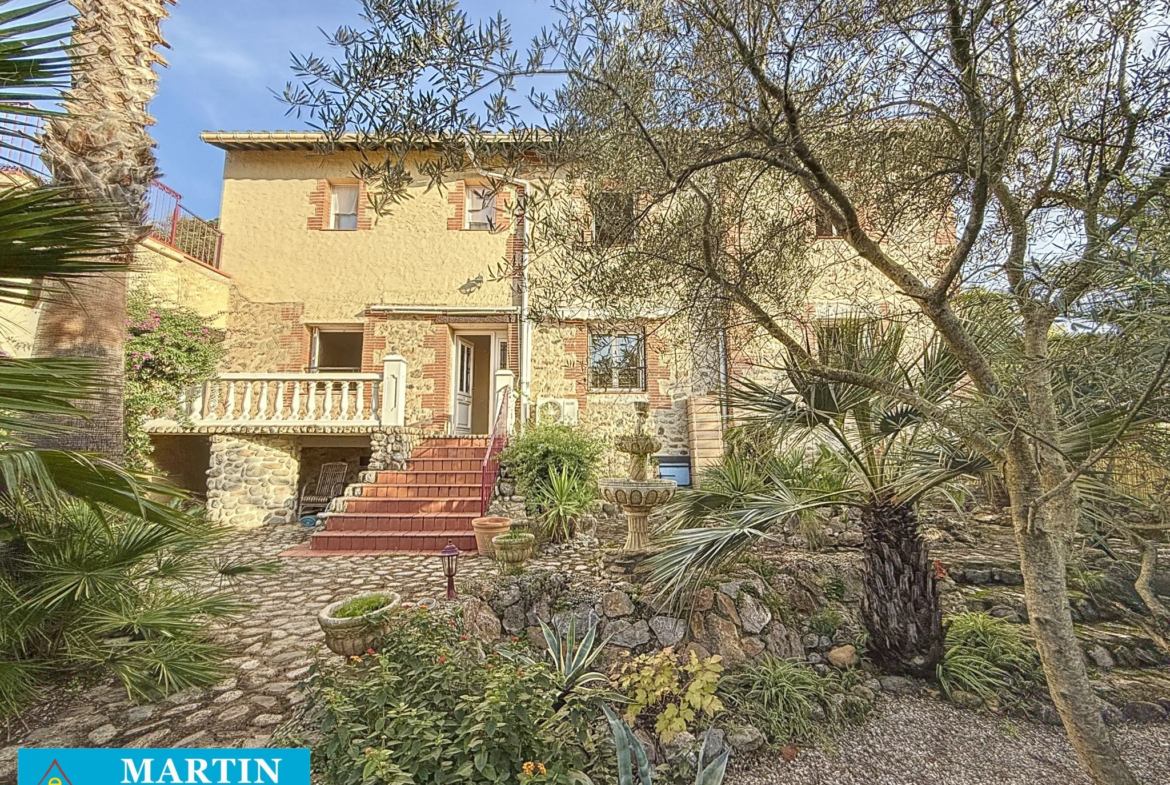 Maison rénovée à vendre à Maureillas Las Illas avec jardin 