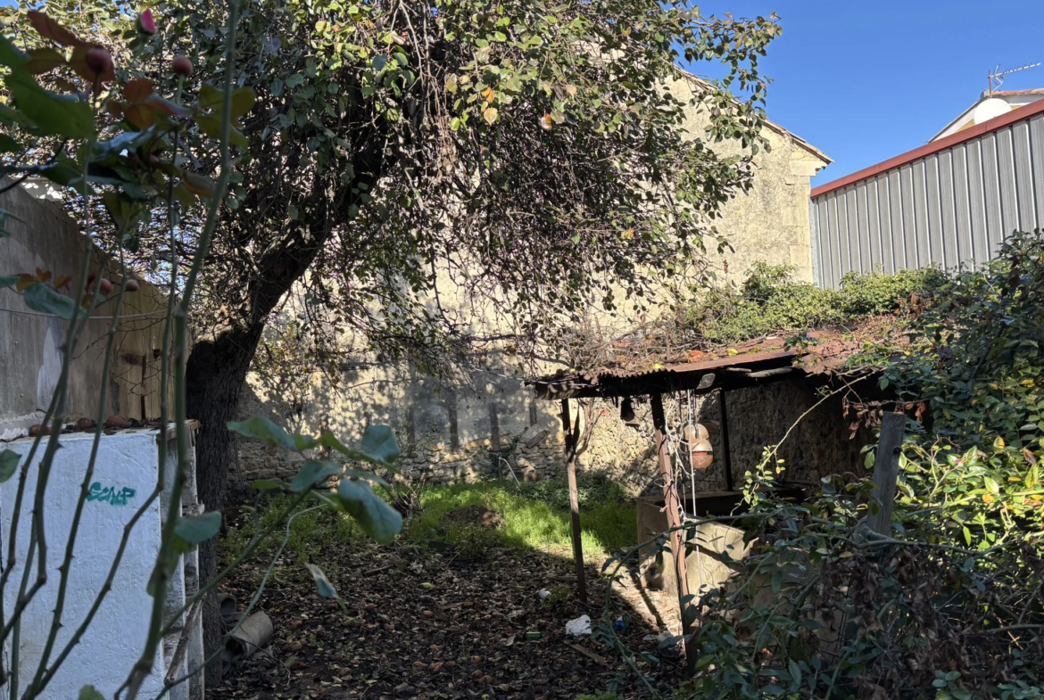 Maison de village avec garage et jardin à rénover à Malaucène 