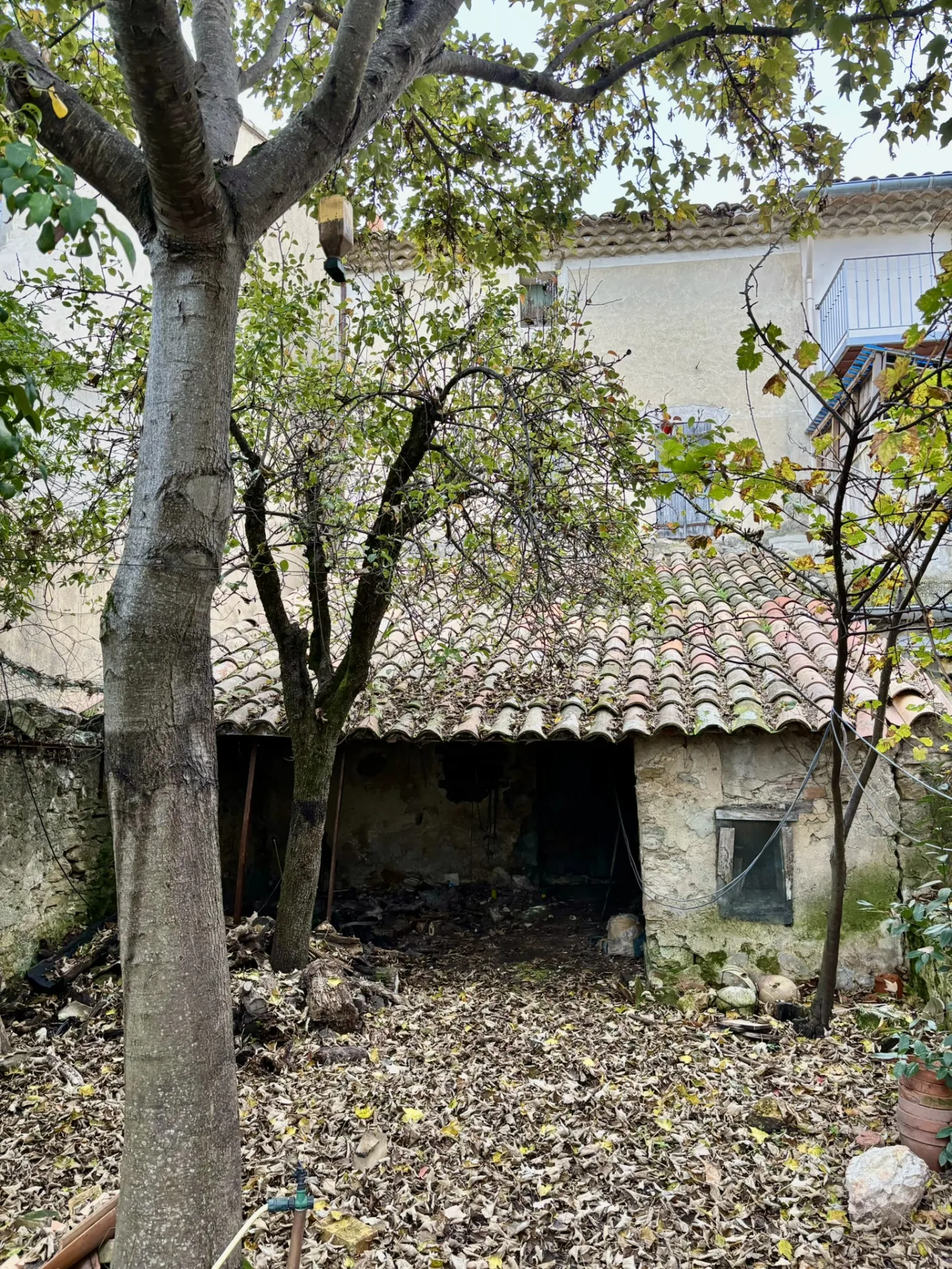 Maison de village avec garage et jardin à rénover à Malaucène 