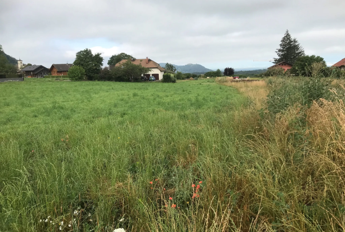 Terrain constructible au Lyaud (74200) à vendre 