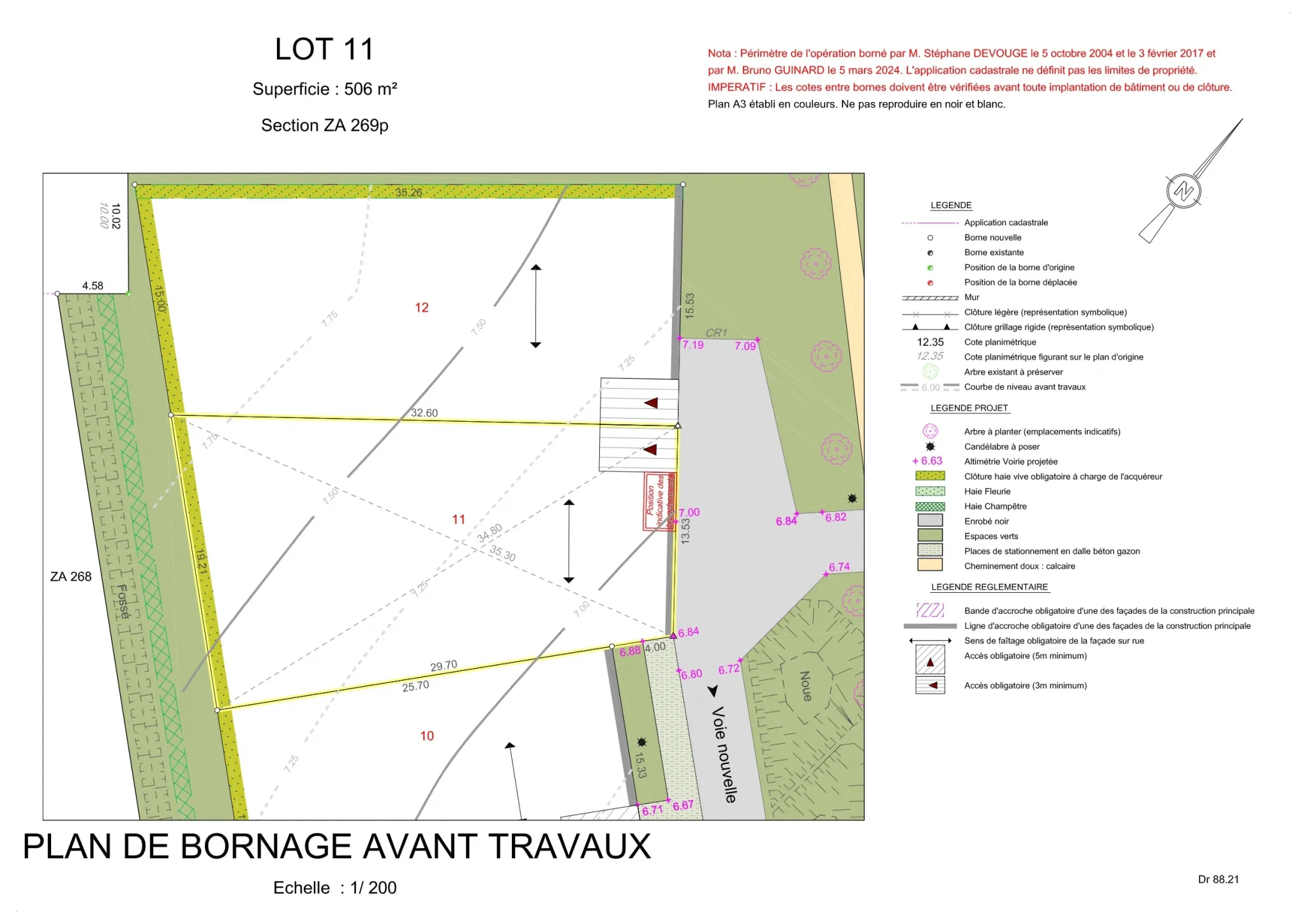 Terrain de 505 m² viabilisé à Mornac-sur-Seudre 