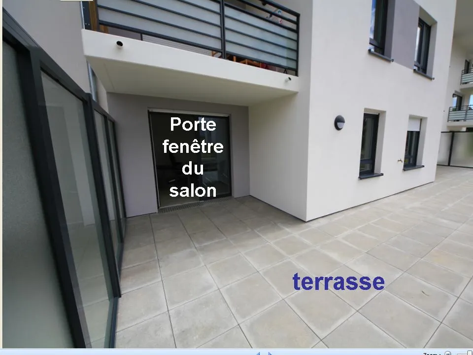 À vendre : Appartement 3 pièces avec grande terrasse à Hoenheim 