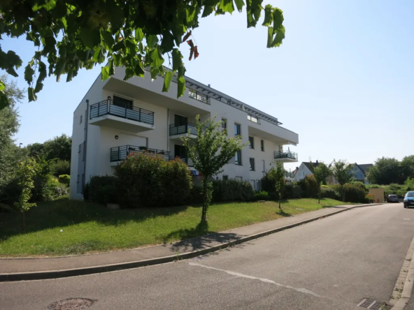 À vendre : Appartement 3 pièces avec grande terrasse à Hoenheim