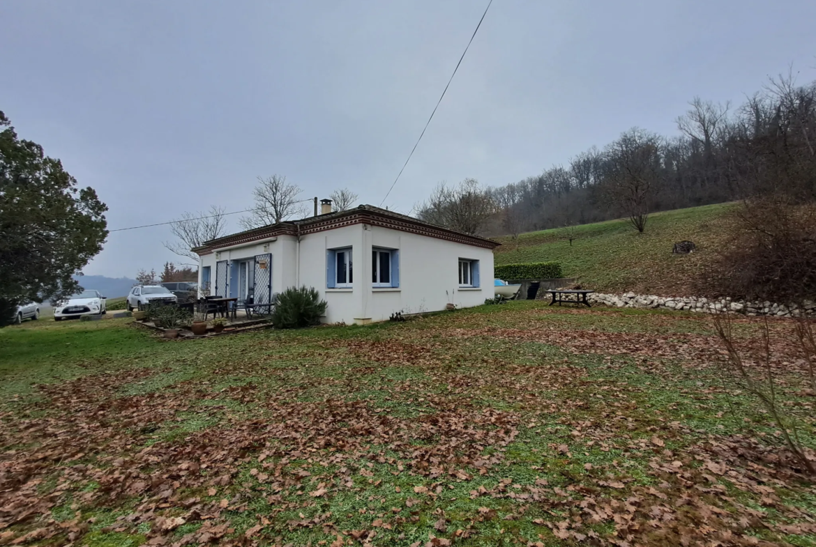 Villa à Casseneuil avec vue sur le Lot à vendre 