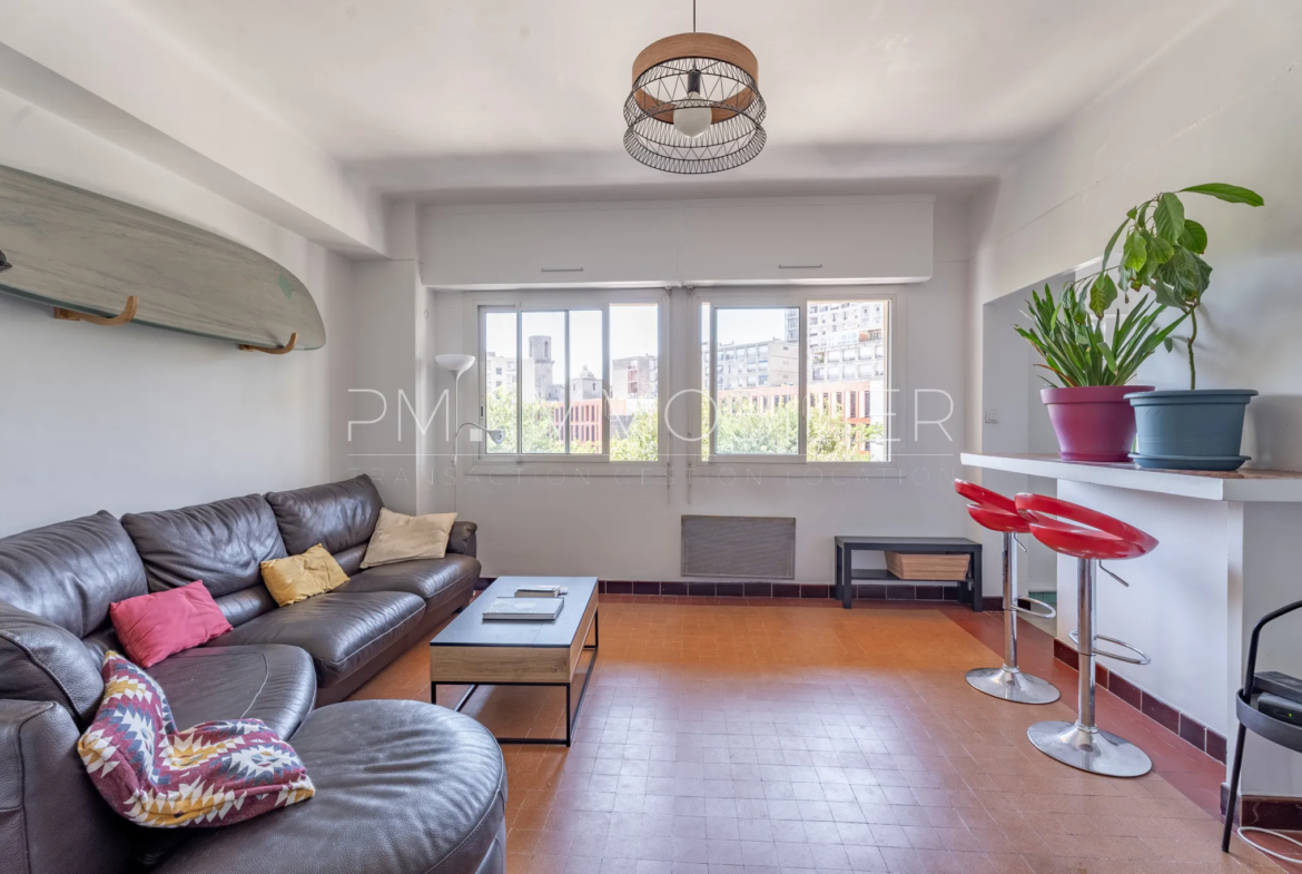 Vente appartement 2 pièces à Marseille - 205 000 € 