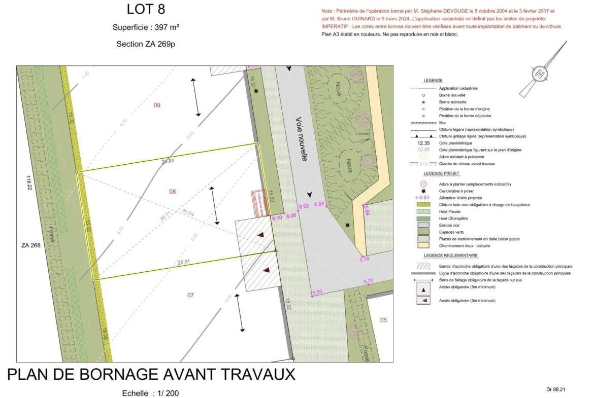 Terrain de 397 m² viabilisé à Mornac-sur-Seudre - Lot 8 