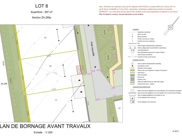 Terrain de 397 m² viabilisé à Mornac-sur-Seudre - Lot 8