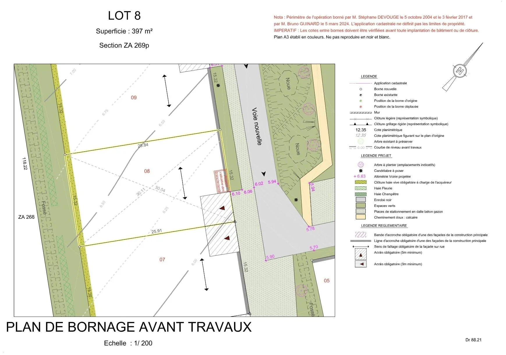 Terrain de 397 m² viabilisé à Mornac-sur-Seudre - Lot 8 