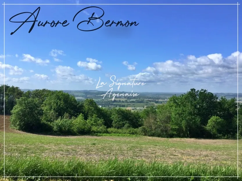 Terrain constructible de 1 870 m² à Clermont-Dessous 