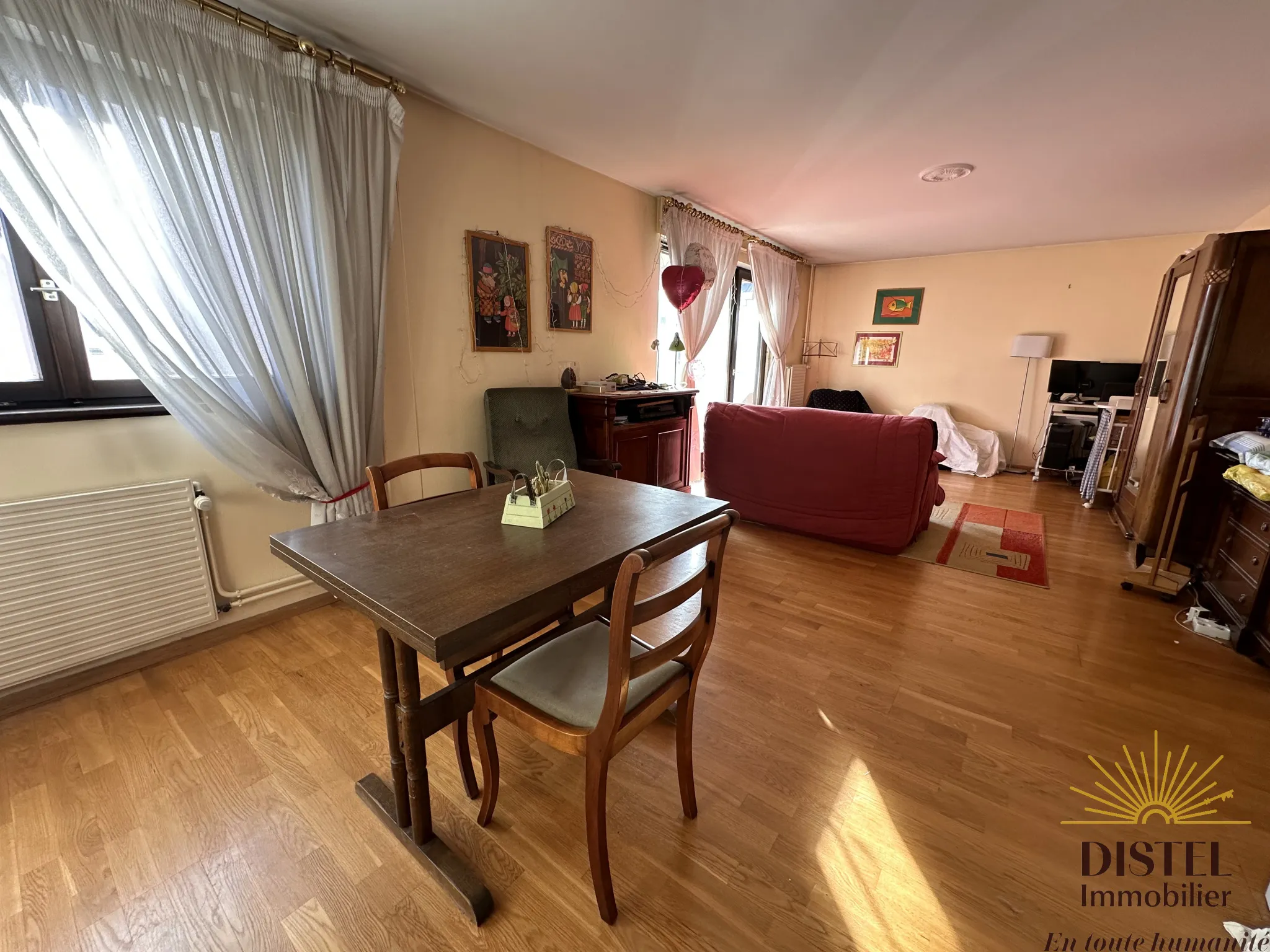 Appartement lumineux de 84 m² avec garage à Strasbourg 