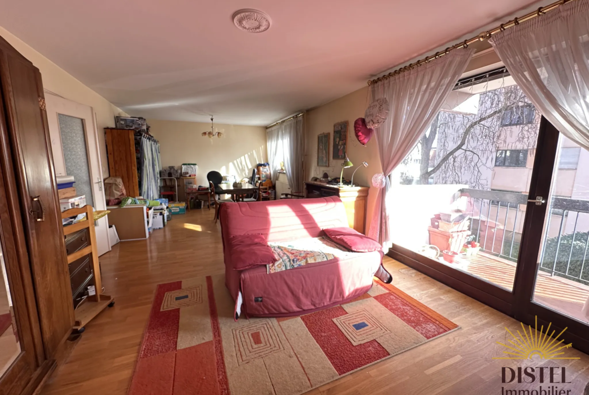 Appartement lumineux de 84 m² avec garage à Strasbourg 