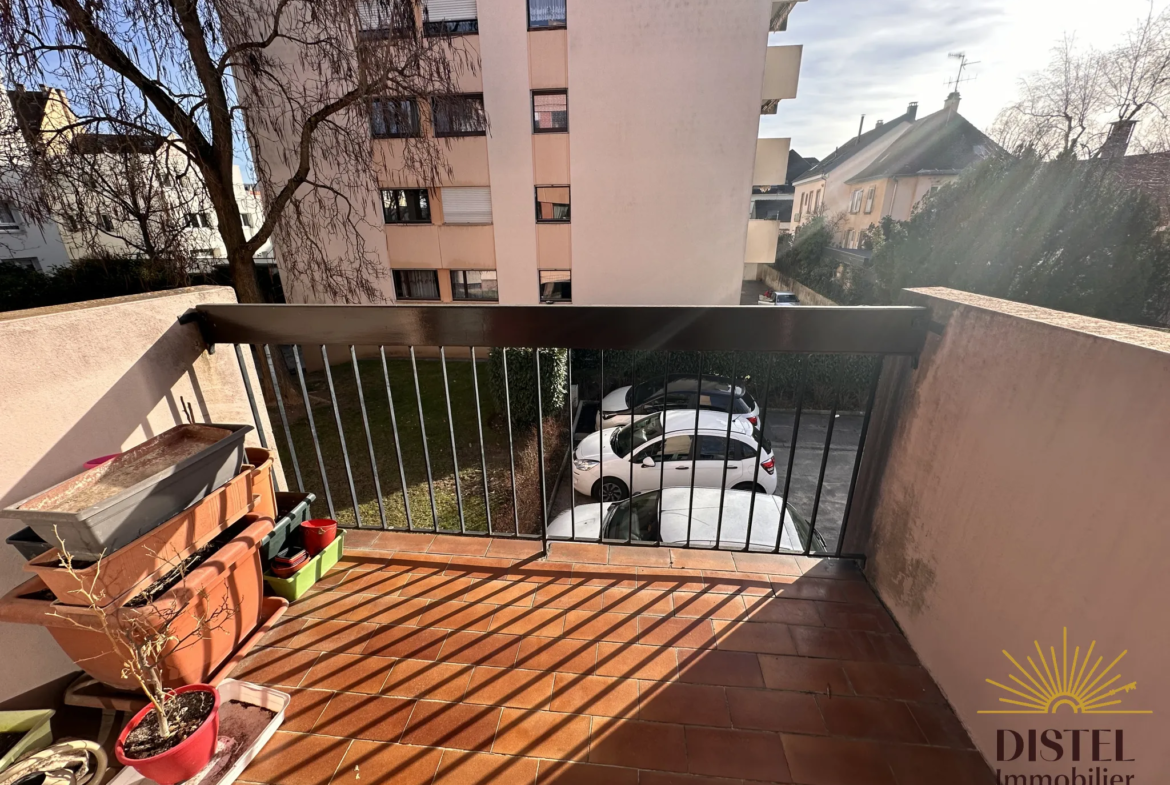 Appartement lumineux de 84 m² avec garage à Strasbourg 